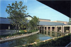 View of the Courtyard from an Inpatient Room