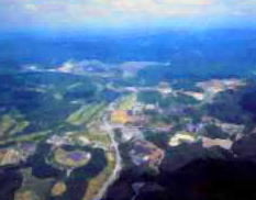 Aerial View of Harima Science Garden City